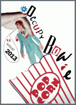 Occupy Bowie , V&A, exhibitions, fans,flash mob,David Bowie