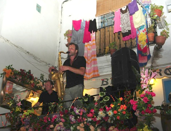 Electronic Beach Club, Rusty Egan, Steve Norman, Ibiza, El Brasero