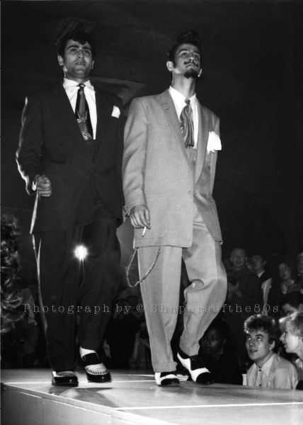 Christos Tolera,Axiom, Chris Sullivan, zootsuits, fashion, 1980s, V&A,