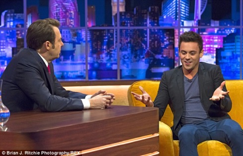Jonathan Ross Show , ITV, Tom Daley, coming out,