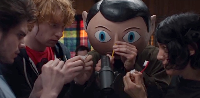 Chris Sievey, Frank Sidebottom, Domhnall Gleeson,Michael Fassbender,Maggie Gyllenhaal,Lenny Abrahamson,Frank the film,