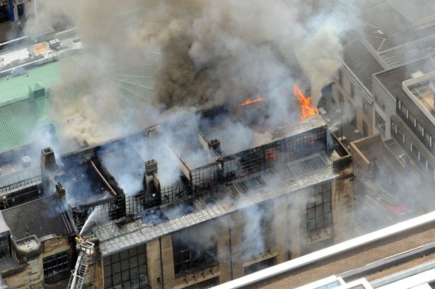 Glasgow School of Art, fire, Charles Rennie Mackintosh,
