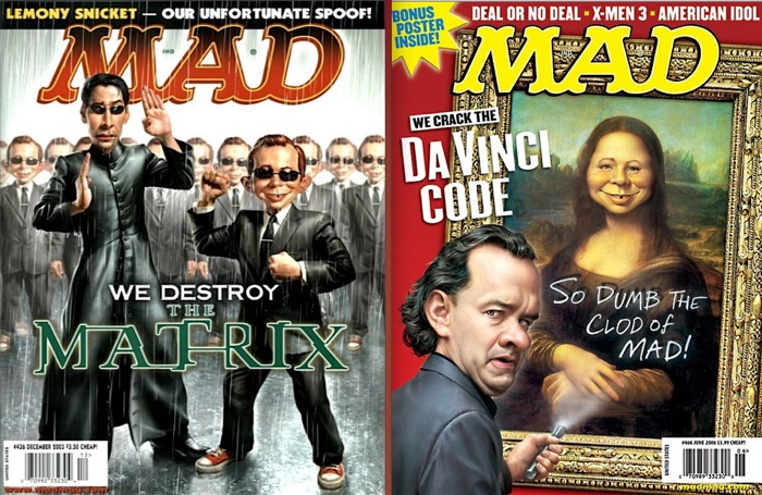 Mad magazine, Alfred E Neuman , comics