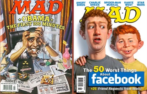 Mad magazine, Alfred E Neuman , comics