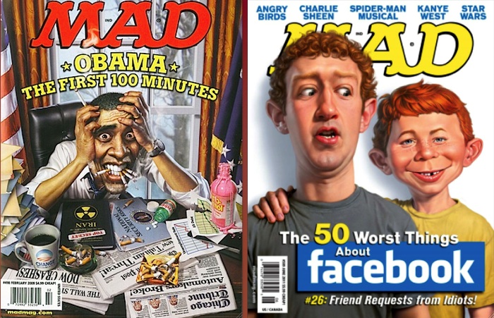 Mad magazine, Alfred E Neuman , comics