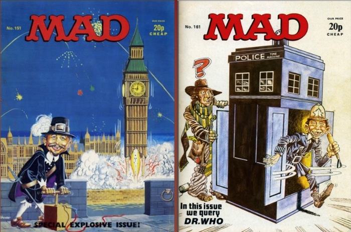 Mad magazine, Alfred E Neuman , comics