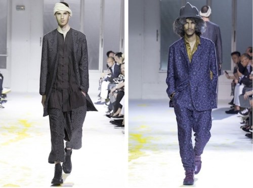Yohji Yamamoto, 2015 Spring/Summer, menswear, Collection, Paris Fashion Week, grunge, tailoring, deconstruction
