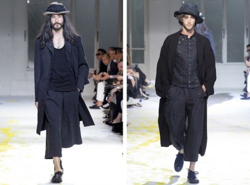 Yohji Yamamoto, 2015 Spring/Summer, menswear, Collection, Paris Fashion Week, grunge, tailoring, deconstruction