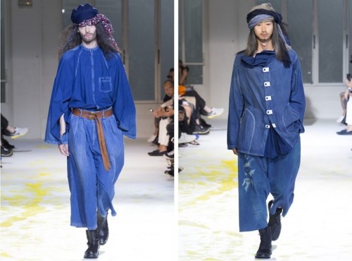 Yohji Yamamoto, 2015 Spring/Summer, menswear, Collection, Paris Fashion Week, grunge, tailoring, deconstruction