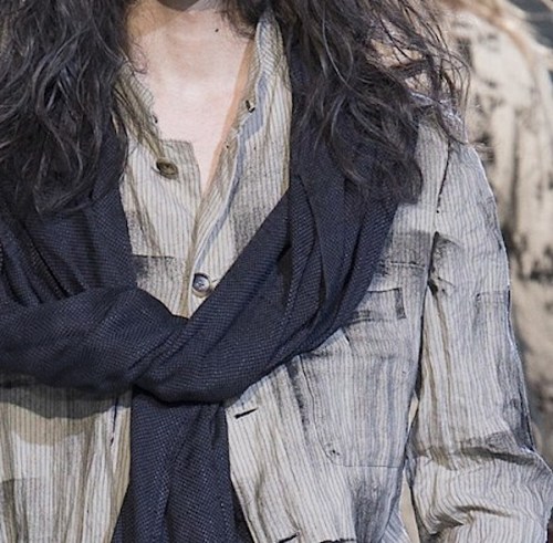 Yohji Yamamoto, 2015 Spring/Summer, menswear, Collection, Paris Fashion Week, grunge, tailoring, deconstruction