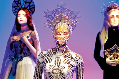 Fashion , Jean Paul Gaultier, Sidewalk to the Catwalk London, Barbican Art Gallery, exhibition, Eurotrash, reviews,