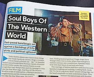 Spandau Ballet, Soul Boys of the Western World,