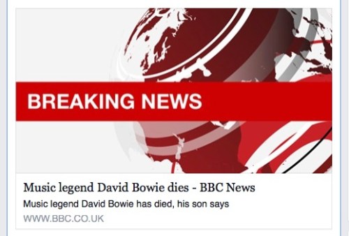 David Bowie, dead, BBC News, breaking news,Duncan Jones, pop music
