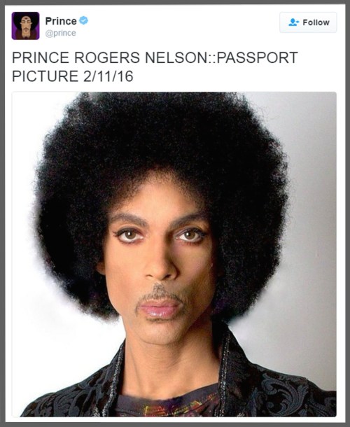 prince rogers nelson, passport