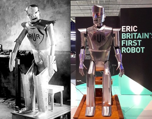 science, robotics, Eric-the-robot, Science Museum, exhibitions,demonstrations, London,