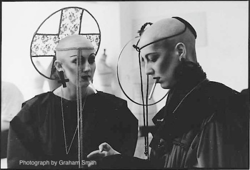 Blitz Kids, New Romantics,Stephen Linard, fashion,Neon Gothic, St Martin’s School of Art,1980