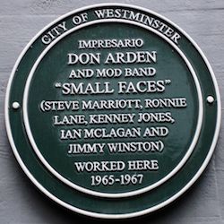 Small Faces, plaques, pop music, Swinging 60s