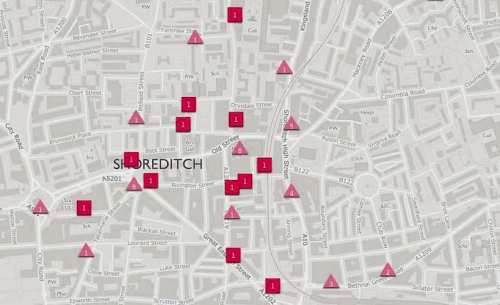 London Mayor, music map, M25 area, venues, studios, musical theatres, pubs ,bars with music, rehearsal spaces, retailers,equipment , facilities