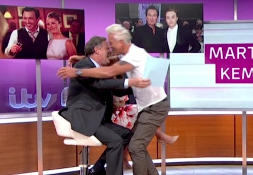 Martin Kemp ,Piers Morgan,Good Morning Britain