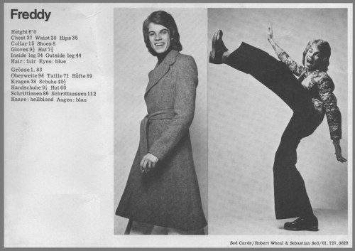 Freddie Burretti, costume, designer, modelling, David Bowie,