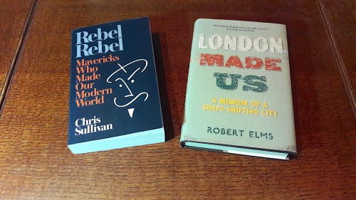 Chris Sullivan, Robert Elms, talk, Standard Hotel, London, history, nightlife, memories, books, publishing, rebels, Canongate, Unbound,