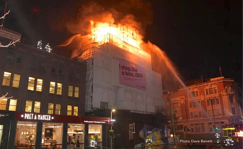 Koko, Camden Theatre, Camden Palace, nightclubbing, music venue, fire, architecture, Music Machine,