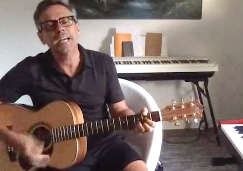 Nick Heyward, Facebook Live, pop music, corona, diversion,