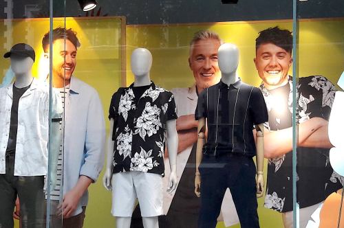 Marks & Spencer, Martin Kemp, Roman Kemp, modelling