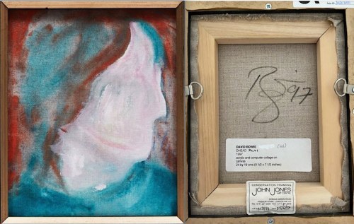 David Bowie, Cowley Abbott, discovery, Dead Heads,auction, paintings,