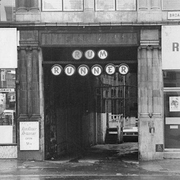 heritage plaque, Birmingham, nightlife, Swinging 80s, Rum Runner,