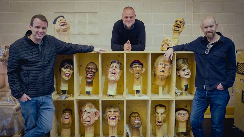 Idiots Assemble, Spitting Image, Birmingham Rep, puppets, theatre,