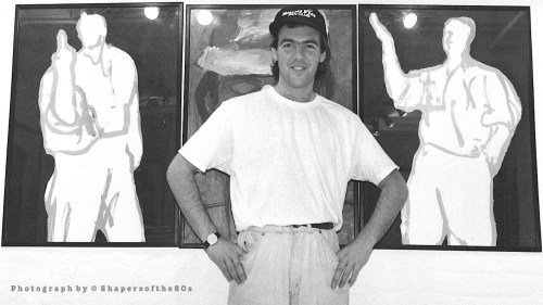 David Band, artwork, The Cloth, Swinging Eighties, 