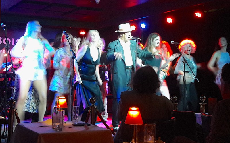 Kid Creole, Coconuts, August Darnell, Boisdale restaurant, London, concert,