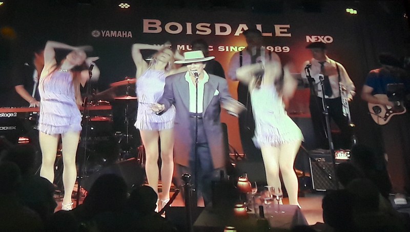 Kid Creole, Coconuts, August Darnell, Boisdale restaurant, London, concert,