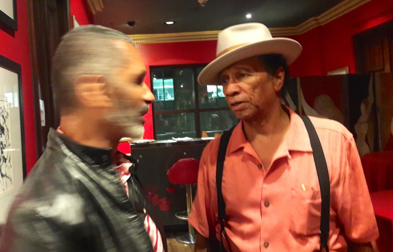 Kid Creole, Coconuts, August Darnell, Boisdale restaurant, London, concert, Andy Polaris,