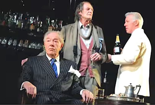 Tributes, theatre No Man’s Land, Michael Gambon, Harold Pinter, David Bradley,
