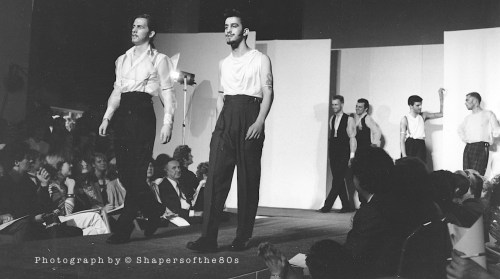 Stephen Linard, Total Fashion Victim, St Martins School, degree show, Reluctant Emigres, menswear