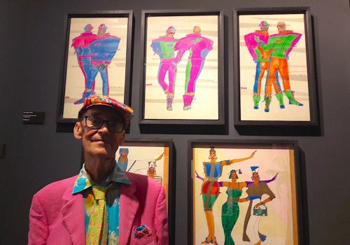 Stephen Linard, Total Fashion Victim, St Leonards on Sea, Rogue Gallery, September 2023, Blitz Kid, New Romantic, exhibition, fashion illustrations, 