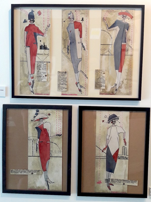 Stephen Linard, Total Fashion Victim, Rogue Gallery, September 2023, exhibition, fashion illustrations,