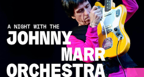 Live concerts, UK tour, CD, indie rock, Johnny Marr, Spirit Power, Marr’s Guitars, Aviva Studios, orchestra, Manchester,