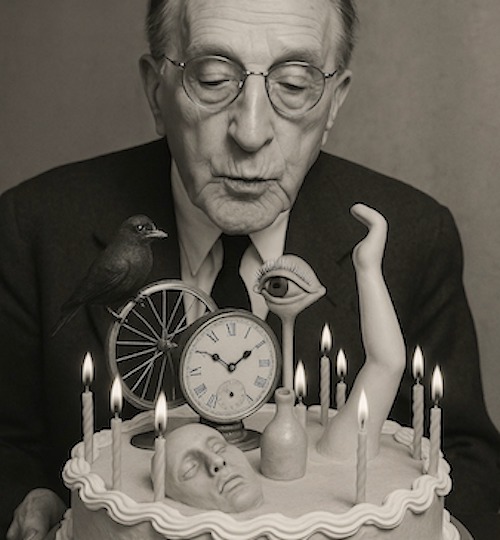 Marcel Duchamp, birthday cake